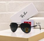 Ray-Ban Aviator Black-Green Metal Frame - Image 10