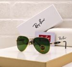 Ray-Ban Aviator Black-Green Metal Frame - Image 14