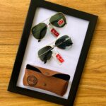 Ray-Ban Aviator Black-Green Metal Frame - Image 15