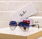 Ray-Ban Aviator Black-Green Metal Frame - Image 5