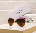 Ray-Ban Aviator Black-Green Metal Frame - Image 6