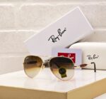Ray-Ban Aviator Black-Green Metal Frame - Image 8