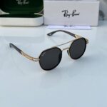 Ray-Ban Aviator Gold-Black Sunglasses