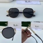 Ray-Ban Aviator Gold-Black Sunglasses - Image 4