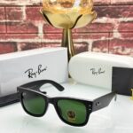 Ray-Ban Carbon Fibre Sunglasses Black-Green