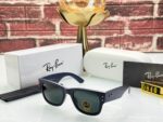 Ray-Ban Carbon Fibre Sunglasses Black-Green - Image 2