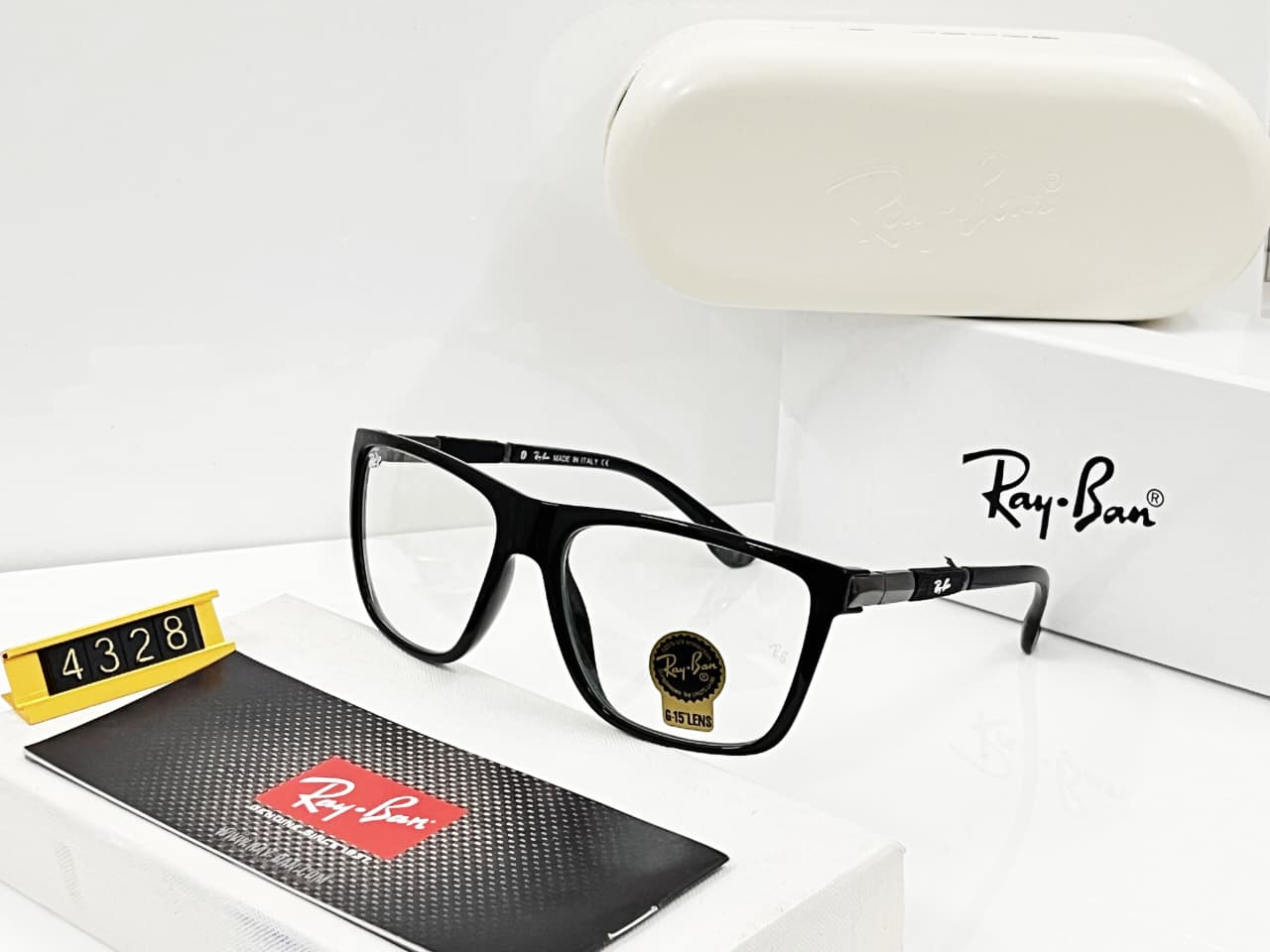 Ray-Ban-Explorer-Wayfarer-Matte-Brown-G15-1 Ray-Ban Explorer Wayfarer Matte Brown-G15 - Image 1
