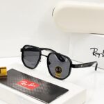 Ray-Ban Flat-Top Sunglasses Black-Grey