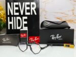 Ray-Ban Hexa Carbon Fiber Black-Grey Sunglasses - Image 4