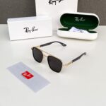 Ray-Ban Marshal Metal Gold Square Sunglasses
