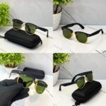 Ray-Ban Men's Black-Brown-Green Sunglasses