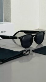 Ray-Ban Meta Edition Smart Audio Sunglasses Matte Black - Image 4