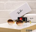 Ray-Ban Modern Round Black-Green Sunglasses - Image 2