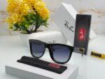 Ray-Ban Modern Round Black-Green Sunglasses - Image 4