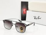 Ray-Ban Square Aviator Sunglasses Black-Green