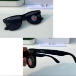 Ray-Ban Square Black Sunglasses - Image 6