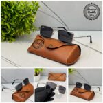 Ray-Ban Square Silver Black Lens Sunglasses
