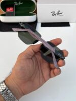 Ray-Ban Tech Rimless Square Black-Wood Polarized - Image 2