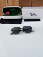 Ray-Ban Tech Rimless Square Black-Wood Polarized - Image 4