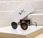 Ray-Ban Tech Round Classic Sunglasses Silver-Black - Image 5