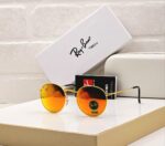 Ray-Ban Tech Round Classic Sunglasses Silver-Black - Image 6