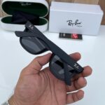 Ray-Ban Wayfarer Classic Matte Black Sunglasses - Image 4