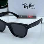 Ray-Ban Wayfarer Classic Matte Black Sunglasses - Image 5