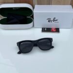 Ray-Ban Wayfarer Classic Matte Black Sunglasses - Image 6
