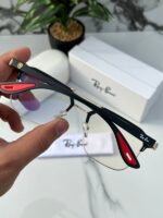 Ray-Ban X Ferrari Aviator Black-Gold Blue - Image 2