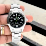 Rolex Air-King 40MM Black Dial Quartz Steel