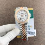 Rolex Date 40MM White Dial Diamond Indices (7AAA) Automatic