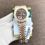Rolex Date Model 40MM Brown Dial Steel Case Automatic