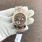 Rolex Date Model 40MM Brown Dial Steel Case Automatic - Image 3