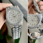 Rolex Date Silver Diamond Quartz 40MM - Image 2