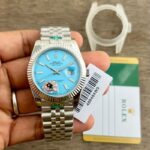 Rolex Datejust 41 Tiffany Ice Blue Steel Automatic 41mm