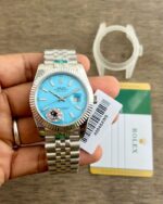 Rolex Datejust 41 Tiffany Ice Blue Steel Automatic 41mm