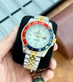 Rolex Datejust Dual-Tone Blue Red Bezel 40mm Automatic - Image 3