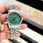 Rolex Datejust Green Dial 41mm Quartz