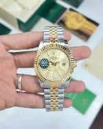 Rolex Datejust Tropical Palm Motif 40mm Automatic