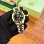 Rolex Day-Date Black Dial 40mm Quartz