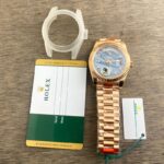 Rolex Day-Date Diamond Figer 40MM Automatic Steel Rose Gold - Image 4