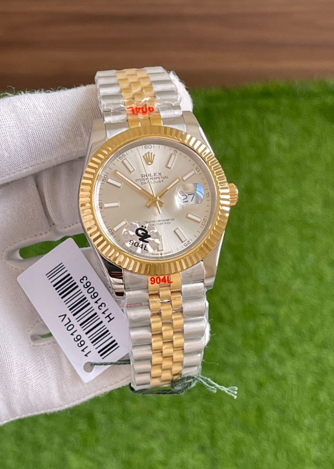 Rolex-Day-Date-Diamond-White-40MM-Semi-ETA-1 Rolex Day-Date Diamond White 40MM Semi ETA - Image 1