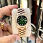 Rolex Day Date Green 36MM Quartz Watch - Image 2