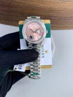 Rolex Day-Date Ring Diamond Pink 40MM Automatic - Image 3