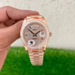 Rolex Day-Date Ring Diamond Rainbow 40MM Automatic