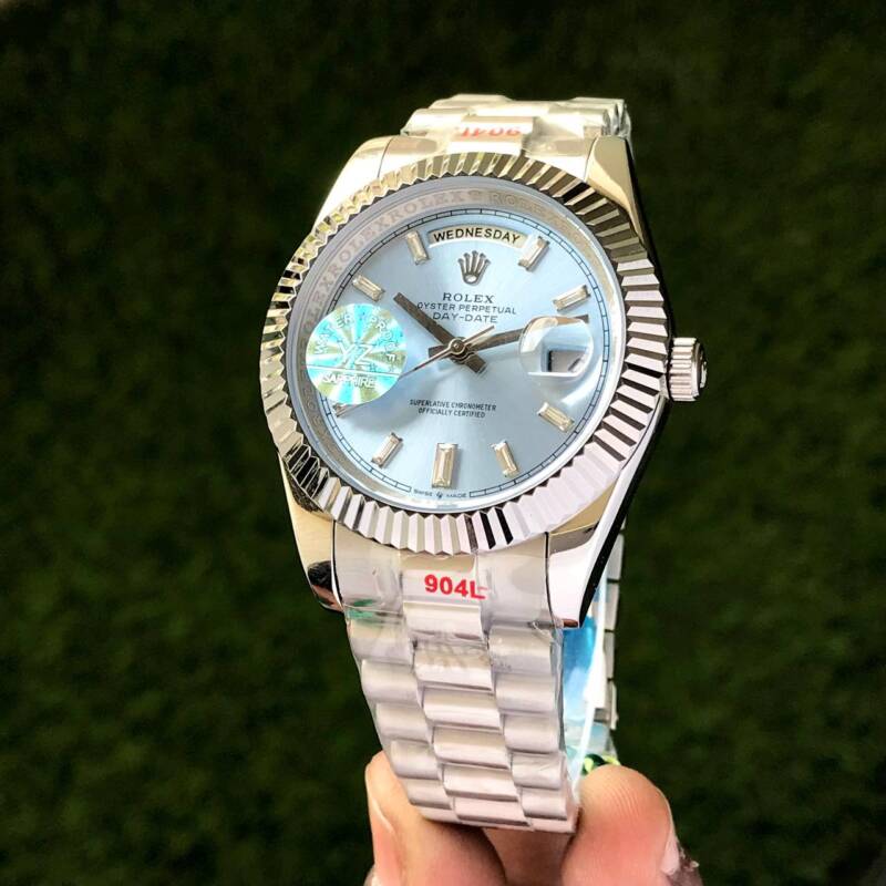 Rolex-Day-Date-Sky-Blue-Automatic-40mm-1 Rolex Day Date Sky Blue Automatic 40mm - Image 1