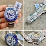 Rolex Daytona 4131 Silver Blue 40MM Automatic Chronograph - Image 3