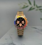 Rolex Daytona Rainbow Black 41mm Quartz - Image 2