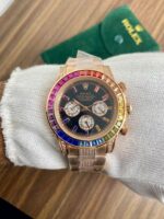 Rolex Daytona Rainbow Diamond 44MM Chronograph - Image 3