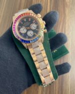 Rolex Daytona Rainbow Diamond 44MM Chronograph - Image 4